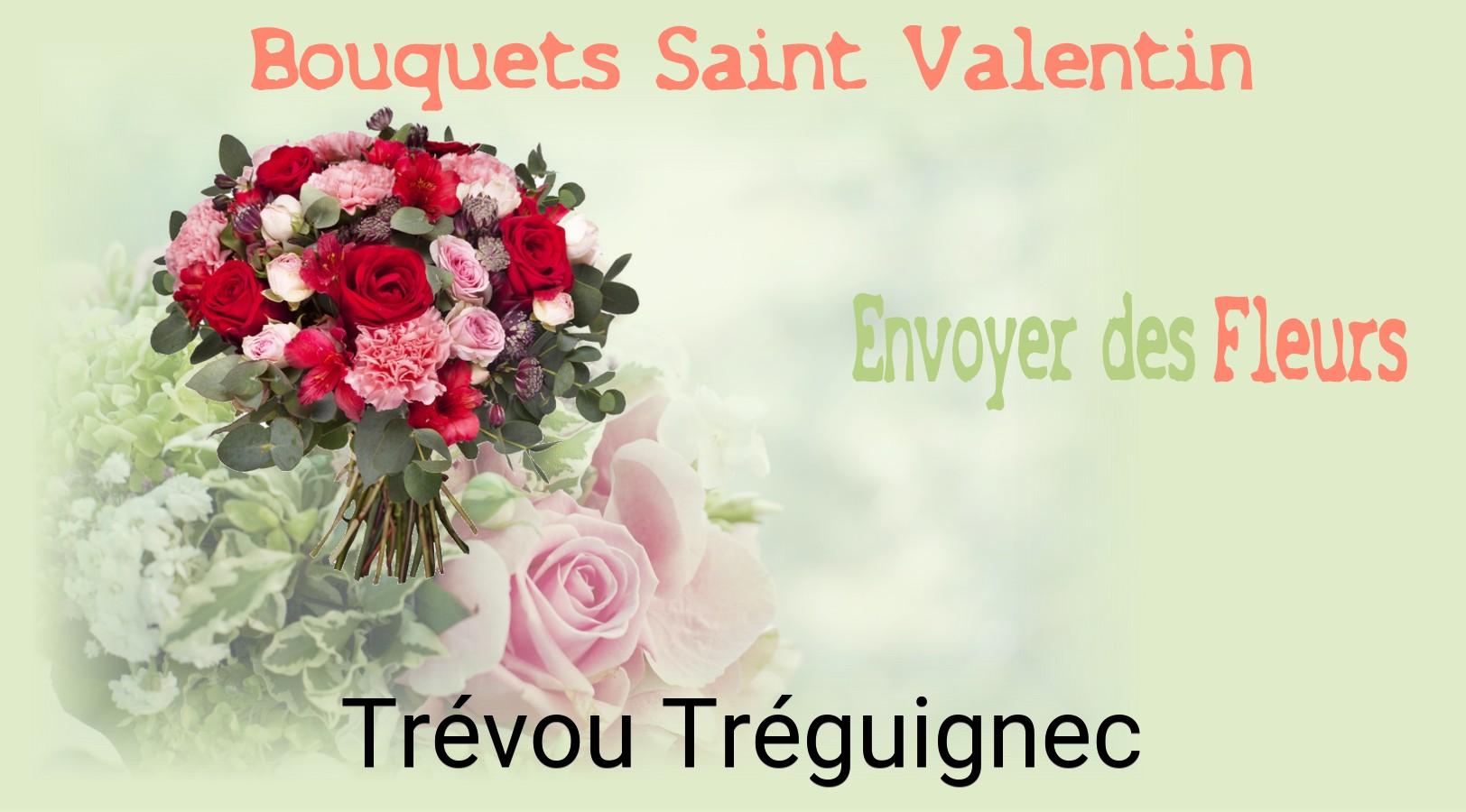 Roses de Saint-Valentin livrées à Trévou-Tréguignec